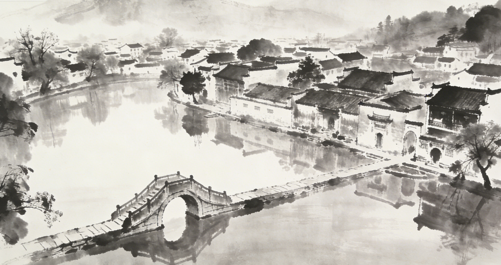 宏村全景3
