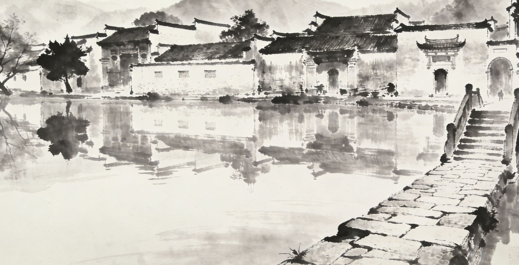 宏村全景4
