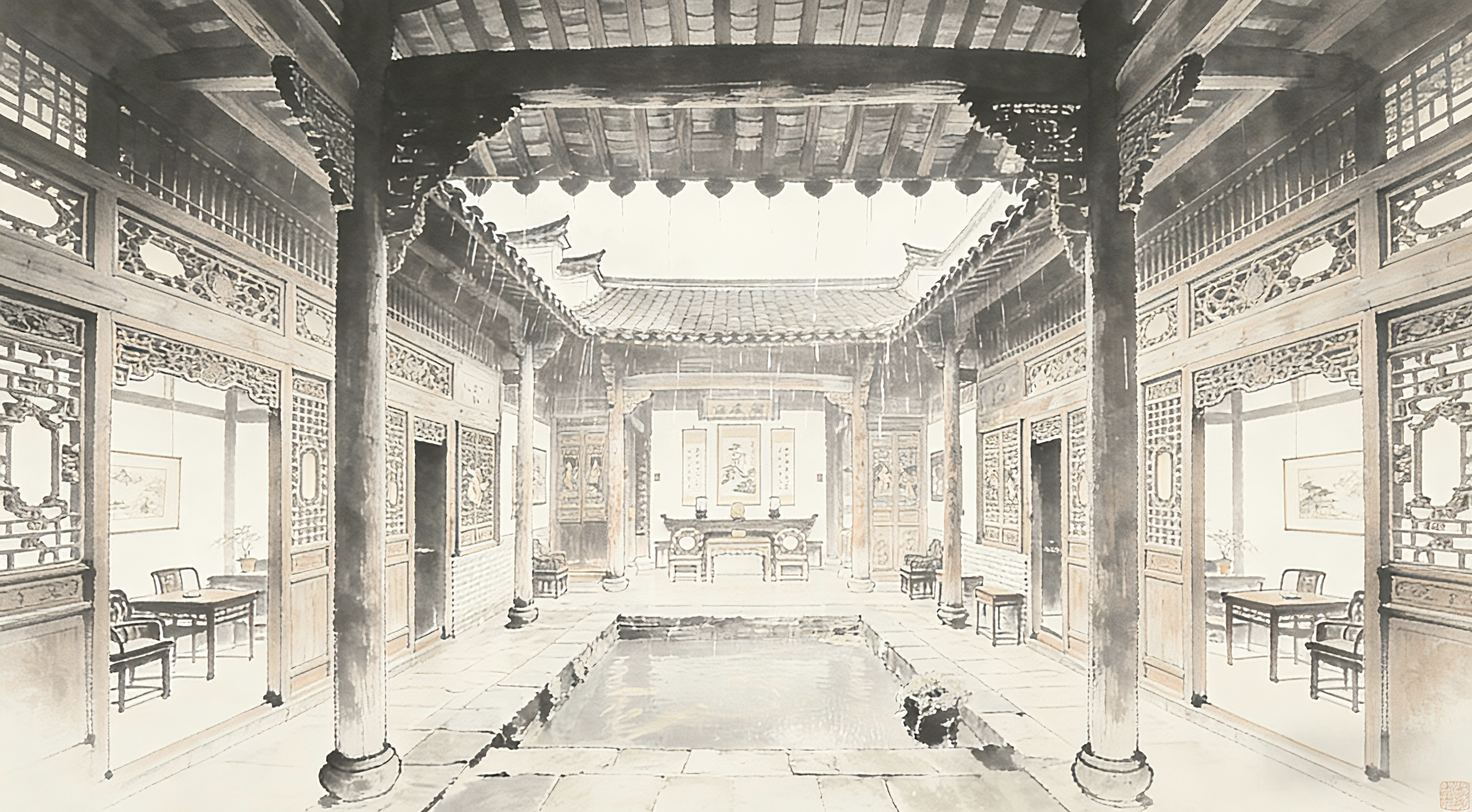 徽派天井 Huizhou Skywell